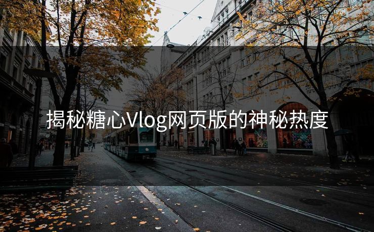 揭秘糖心Vlog网页版的神秘热度